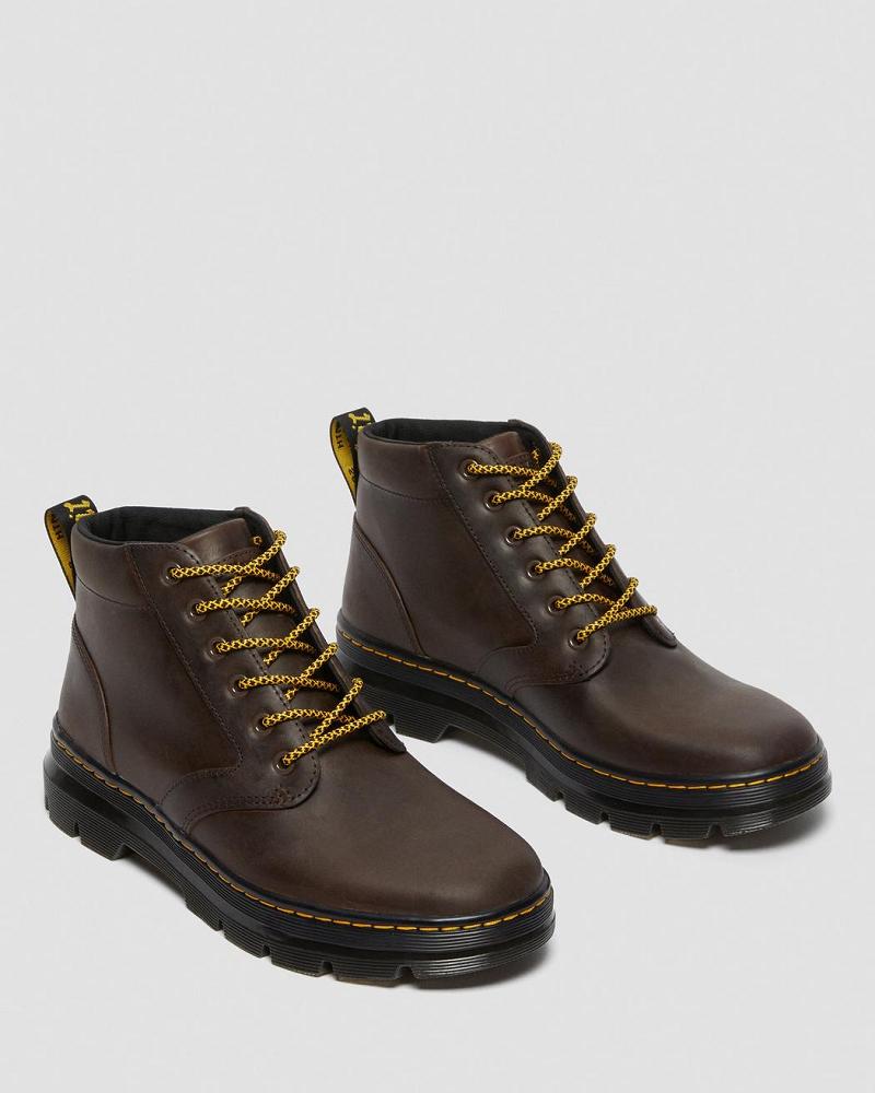 Dr Martens Bonny Læder Fritidsstøvler Dame Brune | DK 76GSO